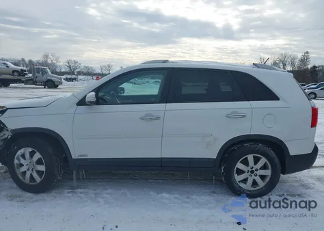 2013 Kia Sorento Lx V6 from USA, damaged, VIN 5XYKTDA27DG410561
